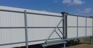 Купить откатные ворота на сваях Златоуст, цена от 2857 руб.